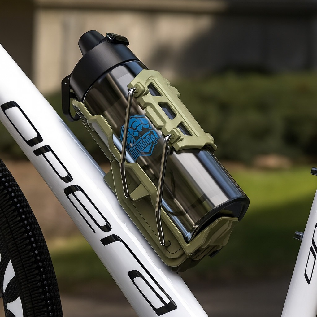 Clipe de liberação rápida de suporte de copo ajustável, adequado para bicicleta de motocicleta