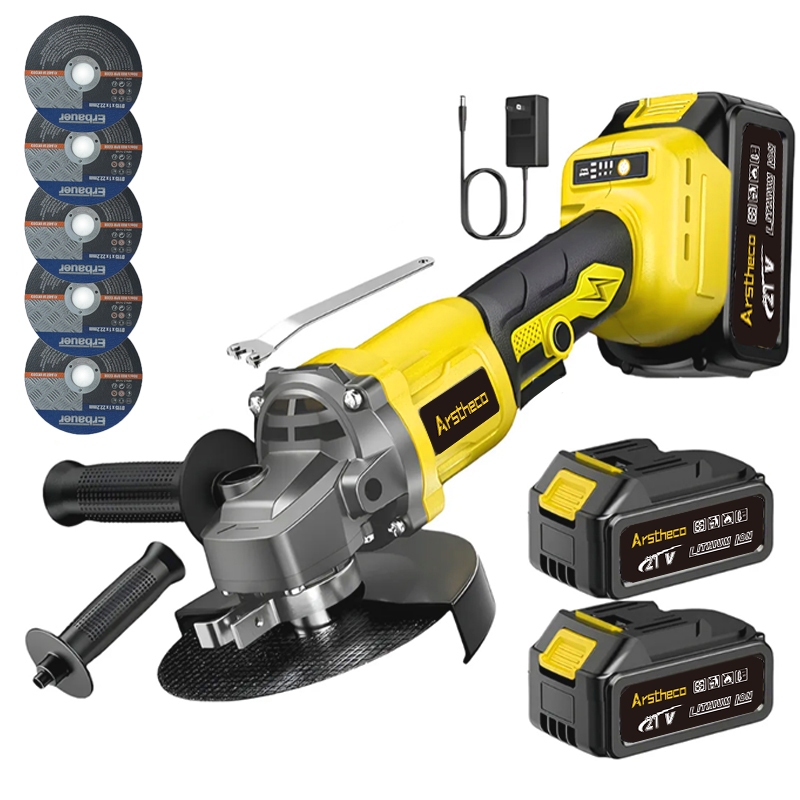 Esmerilhadeira Lixadeira Angular Politriz 10000rpm- bateria De Lítio 21V brushless Arstheco