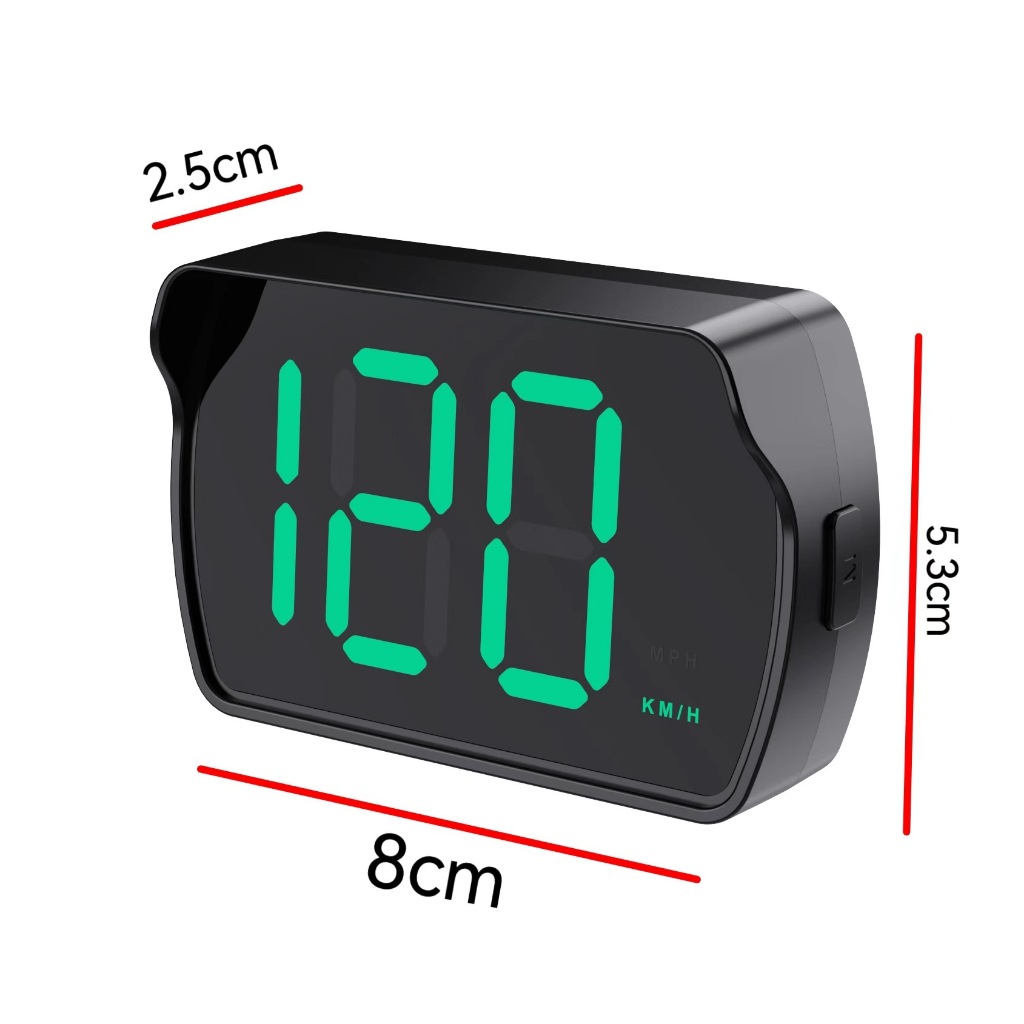 Display Head-Up HUD com Fonte Grande para Veículos