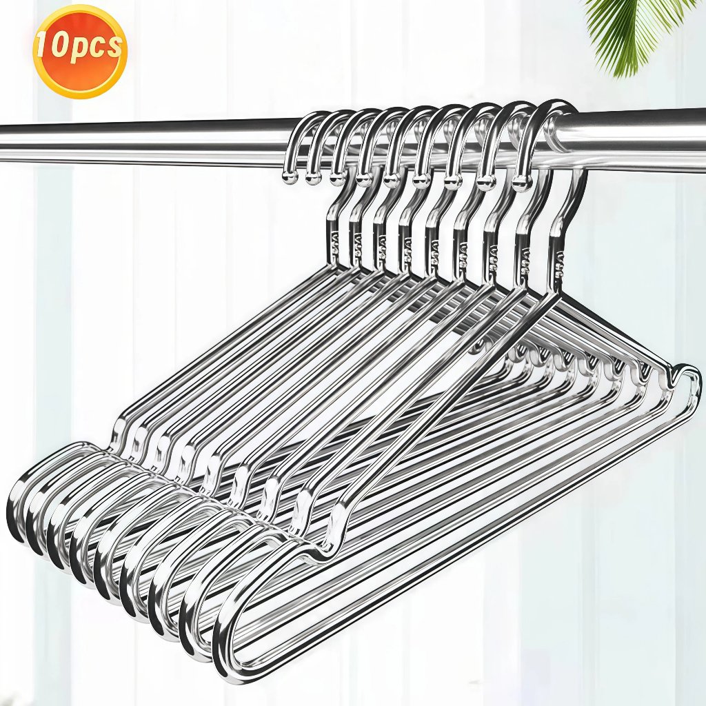 Kit 30/20/10 Cabides Tintureiro Metal Aço Cromado Adulto Cava Resistente Cabide，promoção de atacado