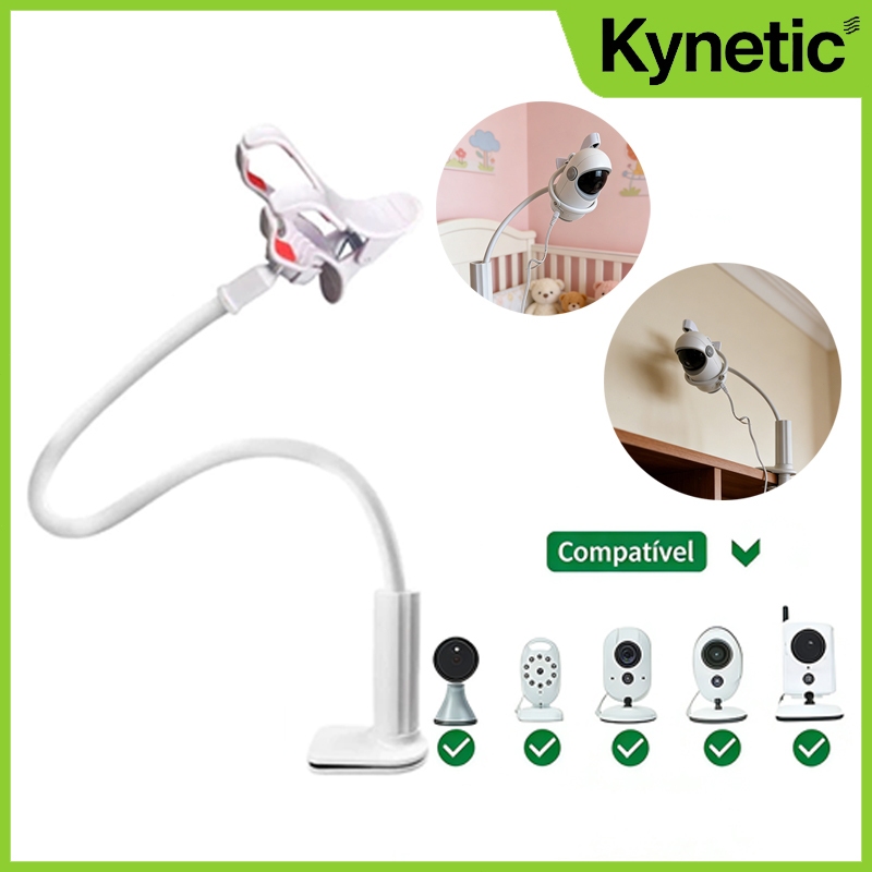 Suporte Universal Ajustável para Câmera de Monitor de Bebê – Compatível com Bay Monitor, TakTark e Outras Marcas