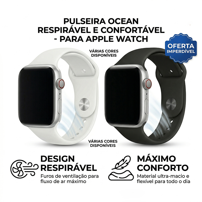 Pulseira De Relógio De Silicone Macio Compatível Com Apple Watch , 38 Mm 42 , Esportiva Durável Para iWatch Todas As Sér