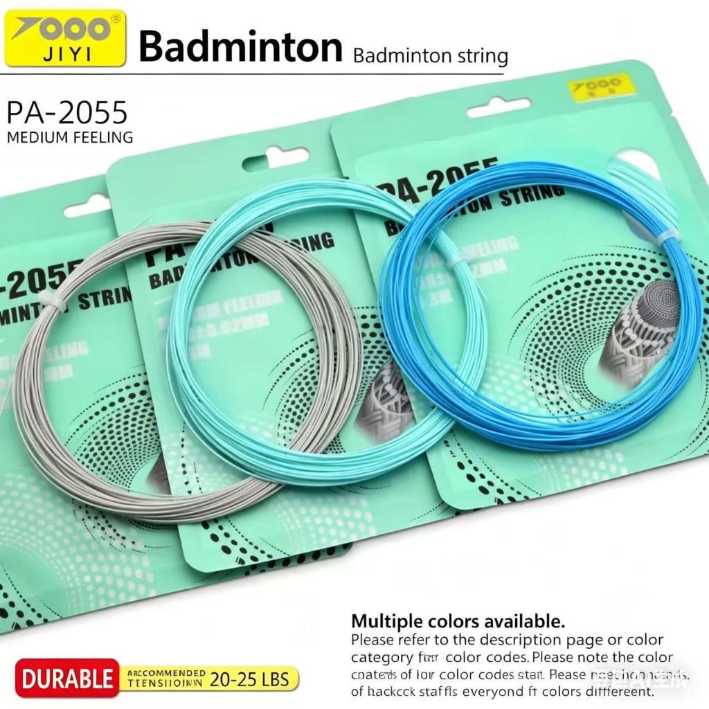Jiyi PA-2055 Linha De Penas Resistente PA2066 Elástica De Raquete De badminton Bola De Ponta Média Durabilidade