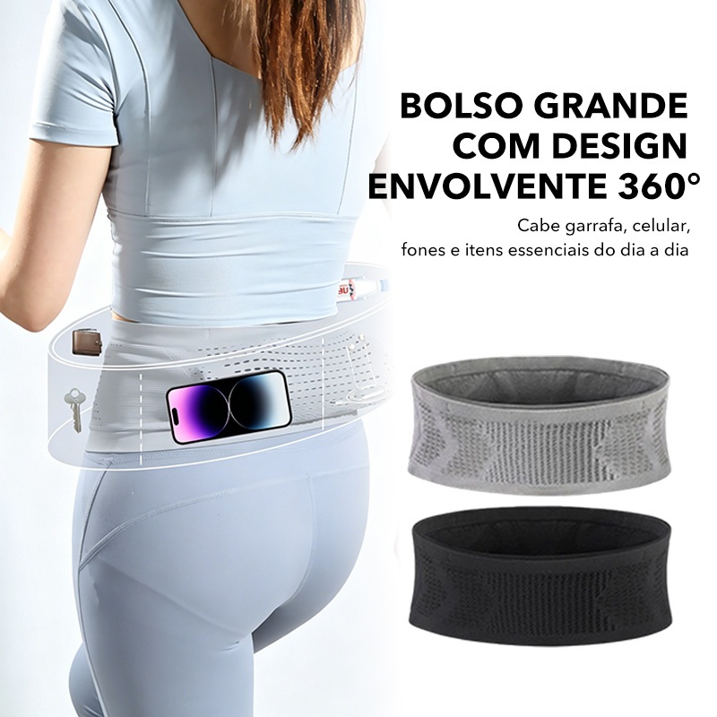 Brasil Venda Quente Bolsa de Cintura Escondida Unissex Anti-roubo Bolsa de Cintura de Viagem Esportes Corrida Fitness In