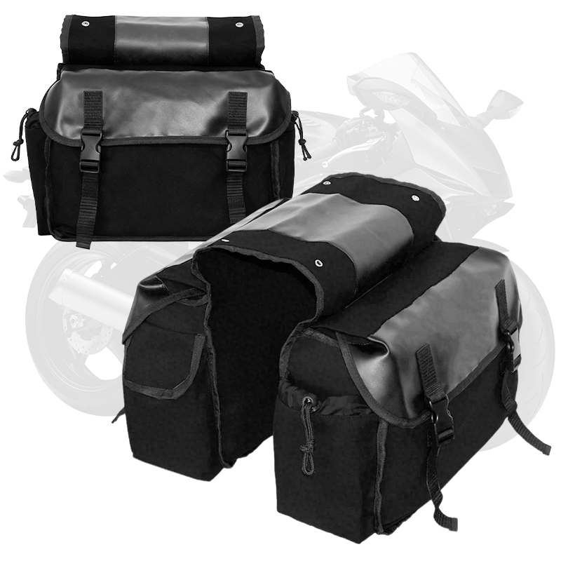 SOARFLY Bolsas De Selim Para Motocicleta 40L Oxford À Prova D'água Com Dois Lados Todas As Motocicletas