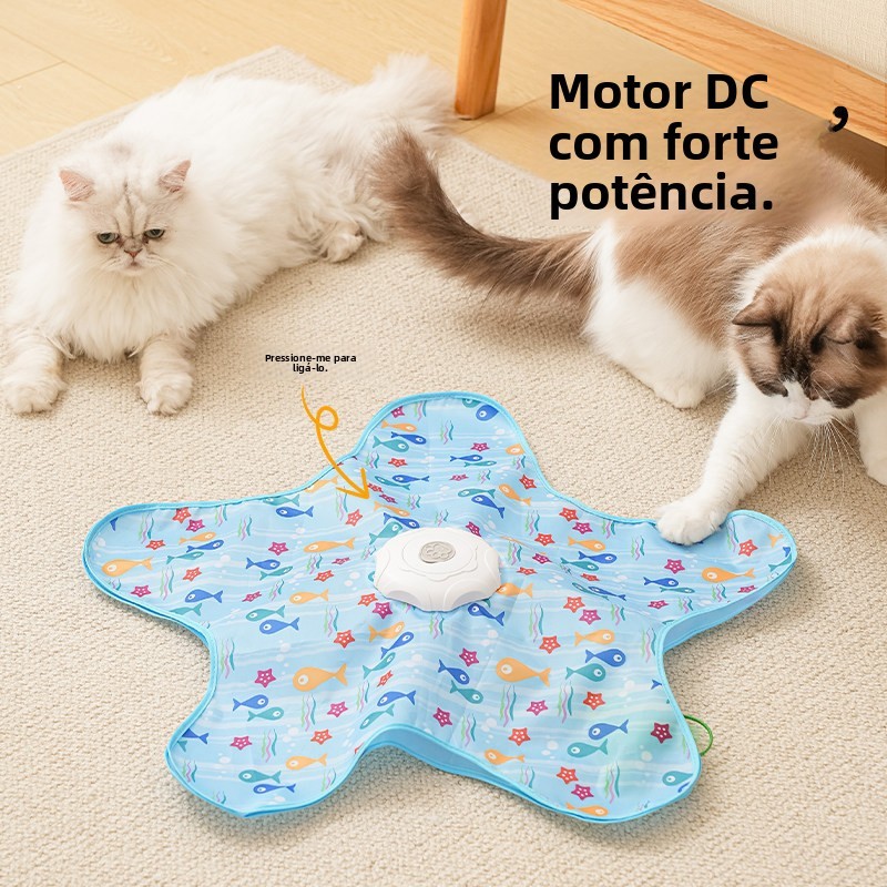 Capa Elétrica Para Caça De Gatos | Brinquedo Automático Recarregável De Esconde -