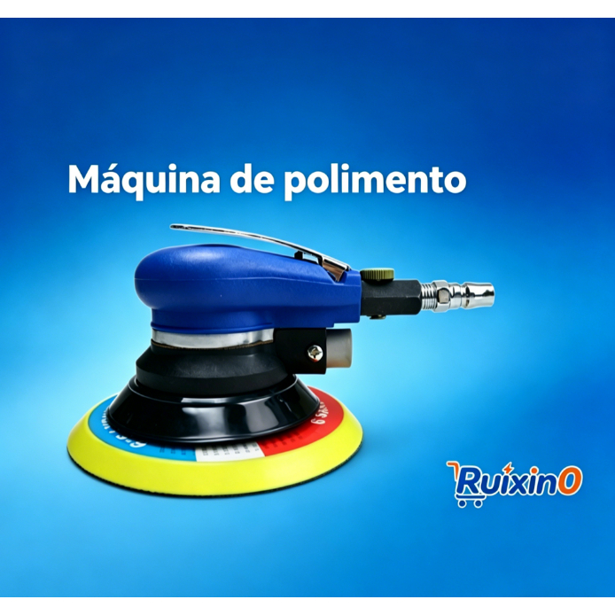 Lixadeira Orbital Pneumática  Profissional Automotiva