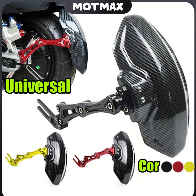 Universal Fender Para-Lamas Traseiro De Motocicleta , Proteção Contra Respingos，Ajustável