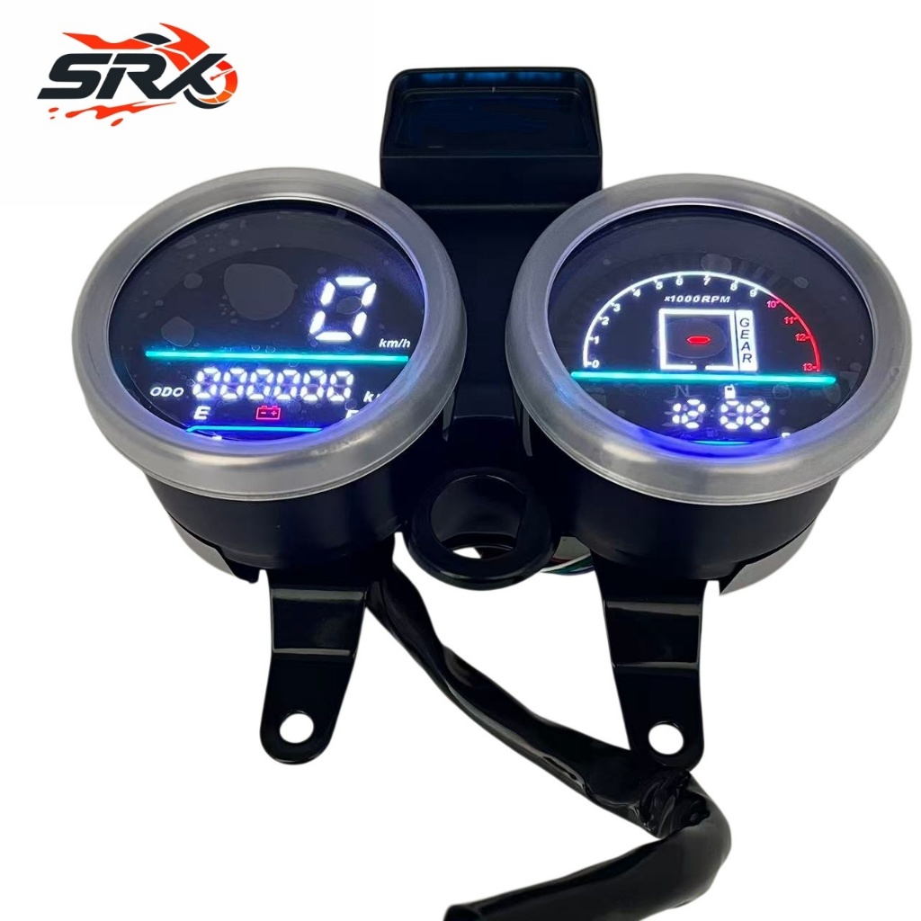 Para Intruder 125 GN 125 Suzuki GN125 Digital LED Velocímetro Odômetro Medidor Cluster
