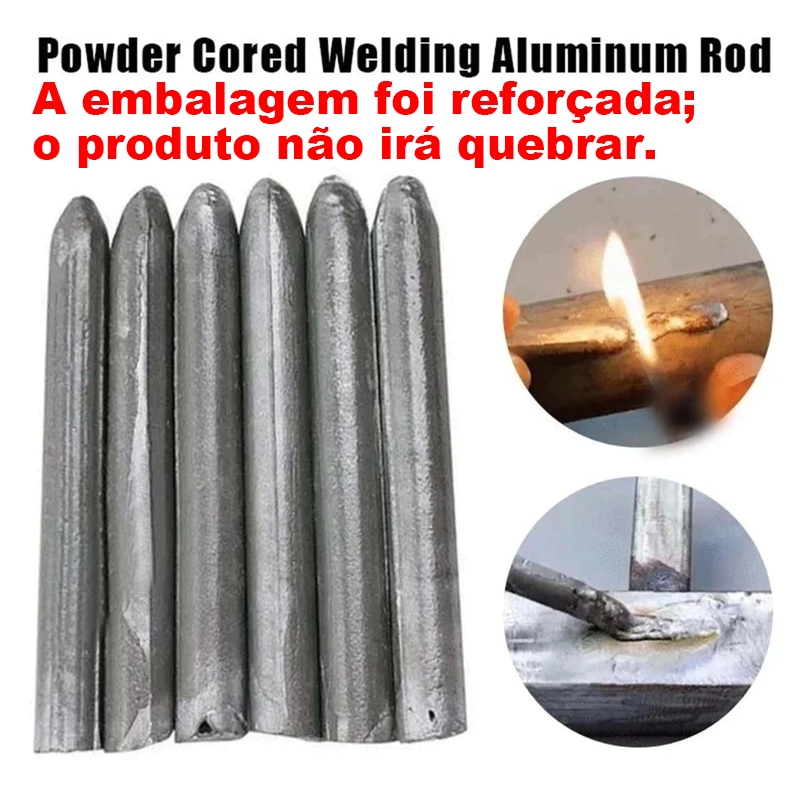 para aço inoxidável, cobre, ferro, alumínio, Haste de solda de baixa temperatura reparo, kit de agente fusível