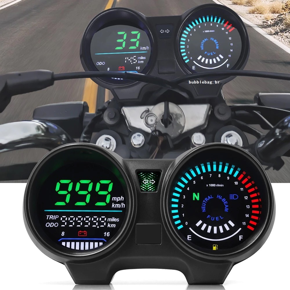 Velocímetro LED Digital Honda TITAN150 CG150