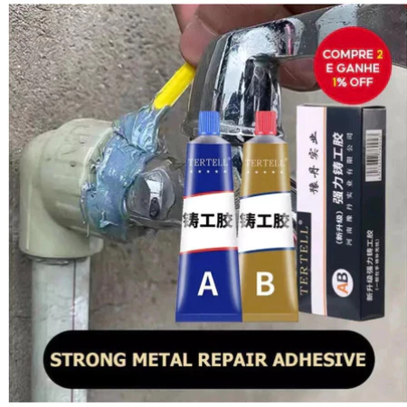 Cola Resistente Ao Calor Solda Fria Cola de Reparo Rápido para Metal e Plástico