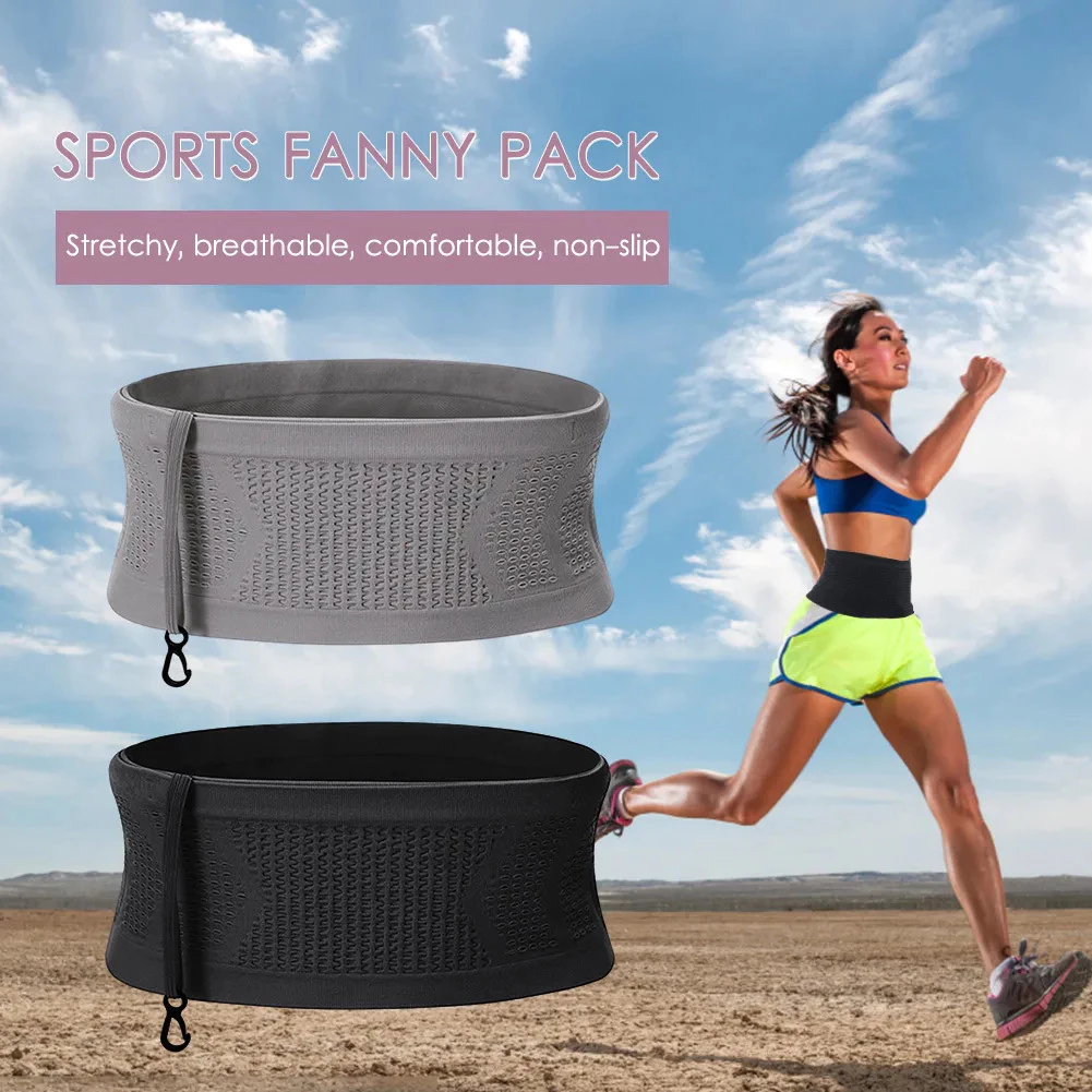 Bolsa de corrida esportiva feminina/masculina, bolsa esportiva, cinto invisível para celular, cinto esportivo ao ar livr