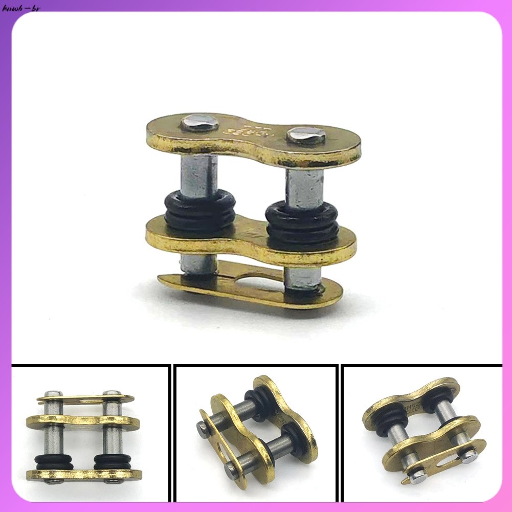 ⭐ Grandes Descontos Fivela De Corrente De Motocicleta 428/520/525/530tipo Vedação De Óleo Grosso [knwh-br]