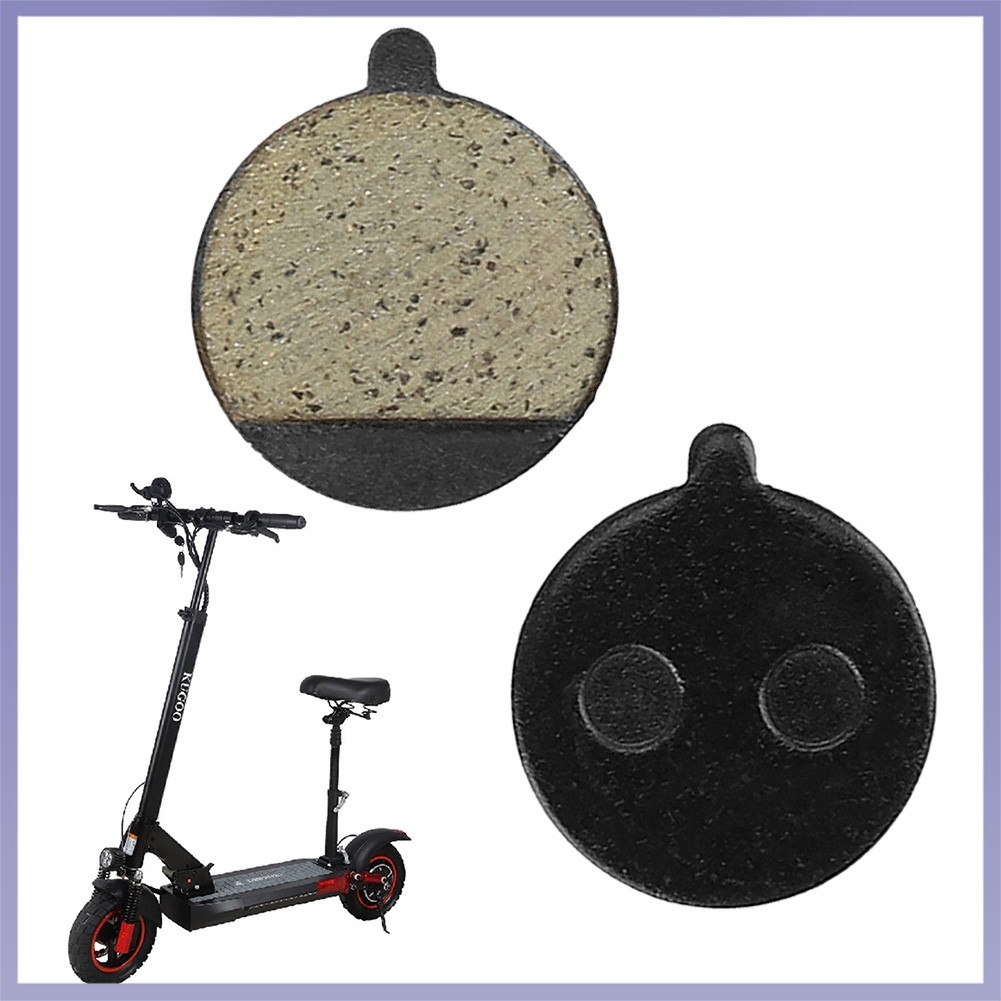 [HOT] 2/4pcs Pastilha De Freio A Disco Para Scooter Elétrica De 10 Polegadas Substituição De Fricção Kugoo
