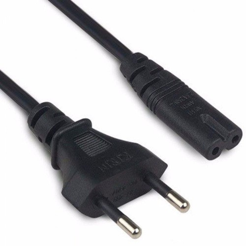 Cabo Força Radio Bipolar 1,5m para Radio Impressora Video Game Ps2 Ps4