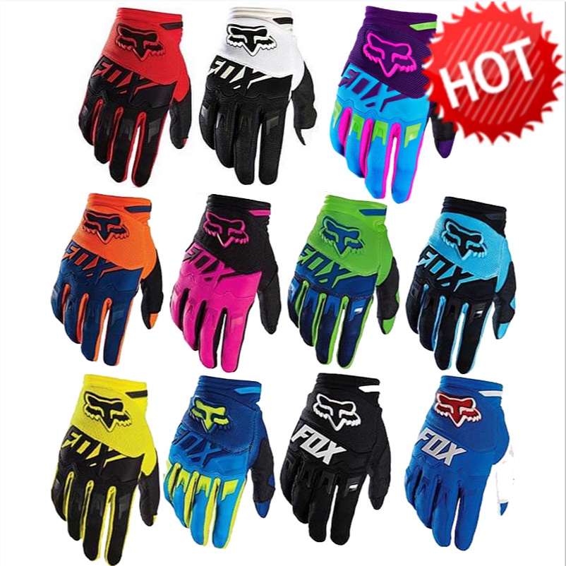 Estoque Pronto ! FOX Luvas De Motocross De Corrida MX Motocicleta MTB Off Road Wear-resistan 11 Cores