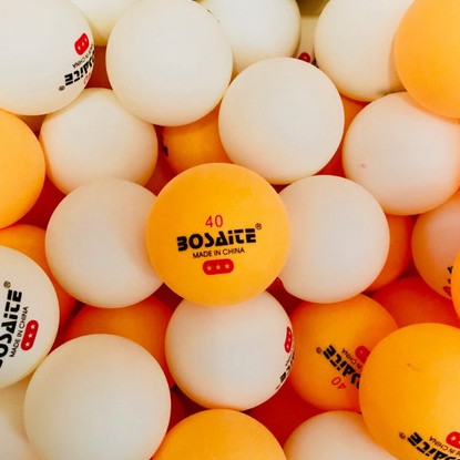 20x Bola Tênis Ping Pong Bosaice 3 Estrelas Alto Qualidade