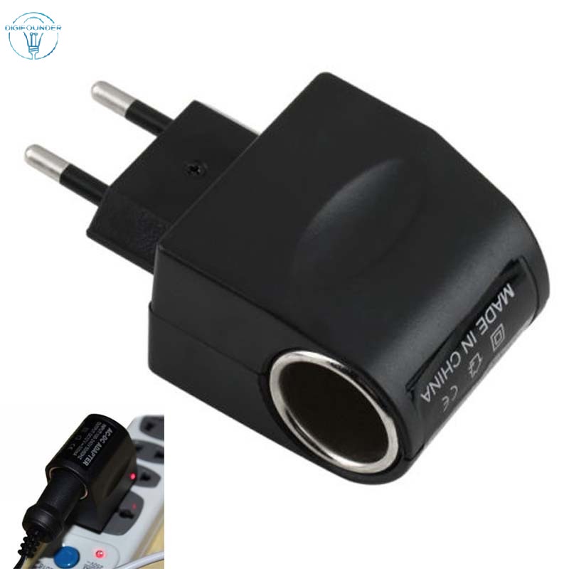 Conversor Adaptador De Energia De Carro DC 110V-220V AC Para 12V