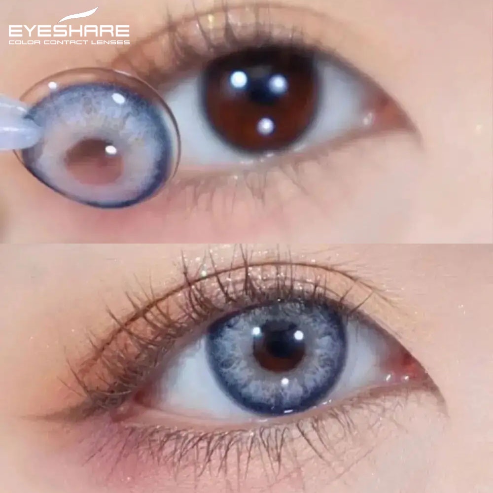 EYESHARE Colorido Lentes De Contato OMG Series 1 Par De Pré-Escolações Para A Beleza Olho Contatos Olhos Coloridas
