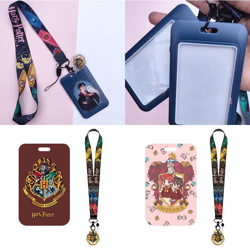 Filme De Anime Harry Potter Limitada Personalizada Para Cordão De Desenho Capa De Cartão De Siliconebus Campus Identificação