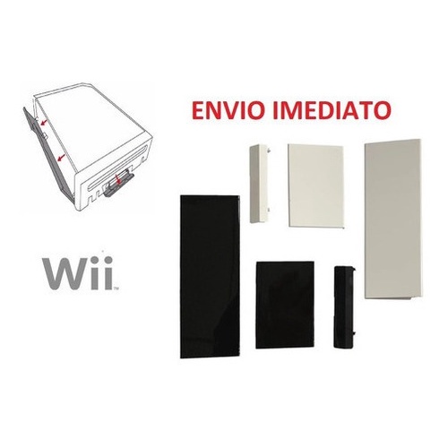 Kit Tampas  Slot Wii Sd Memory Card Controle Gc!