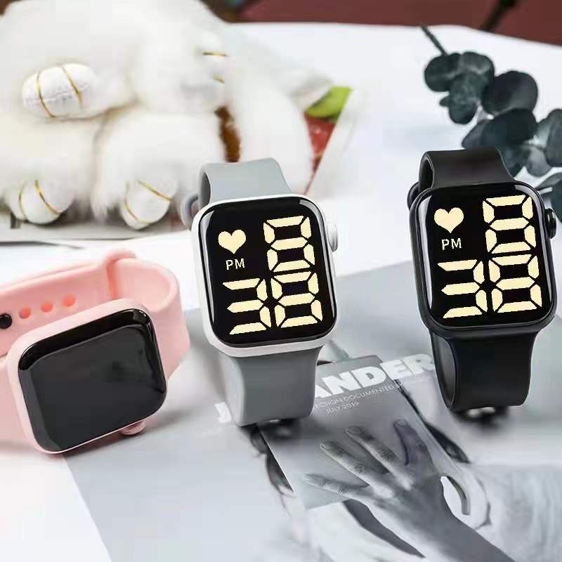 Relógio De Pulso Digital Com LED  Relógios Msculinos /Feminino/Unissex/Infantil/Esportivo