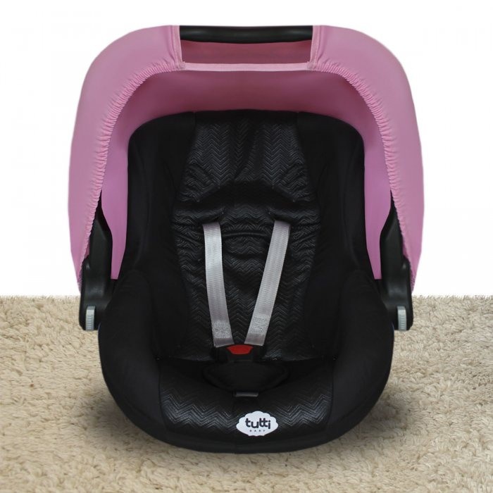 Capota Protetora Solar para Bebê Conforto Rosa