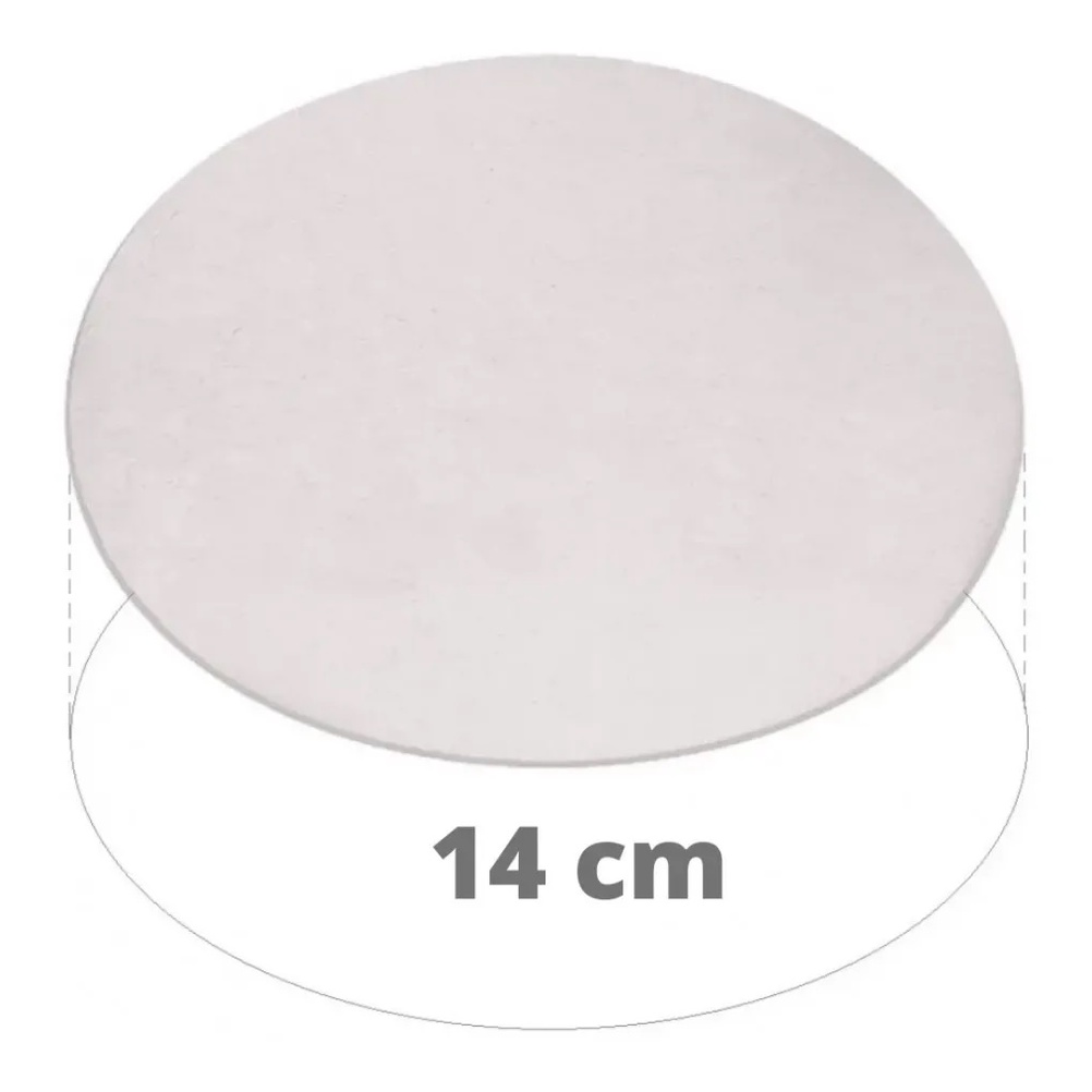 Placa Chapa De Calor Rechaud Fondue 14 Cm Em Alumínio Forma