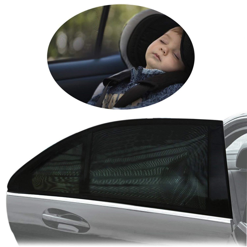 Capa Cortina Proteção Solar Anti Vento Privacidade Mosqueteiro Corta Vento Protecão Olhos Crianças Janela Carro Viagens