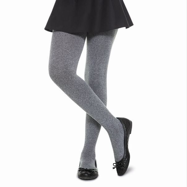 Meia Calça Infantil Menina Grossa Inverno Multicor Lisa para Bebê e Juvenil 6 Meses a 5 Anos