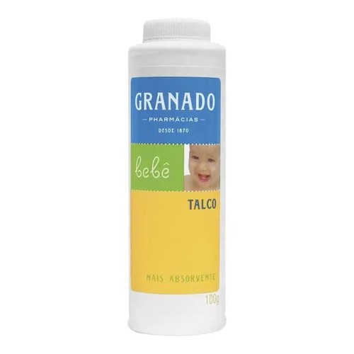 Kit Com 4 Talco Granado Bebe 100g