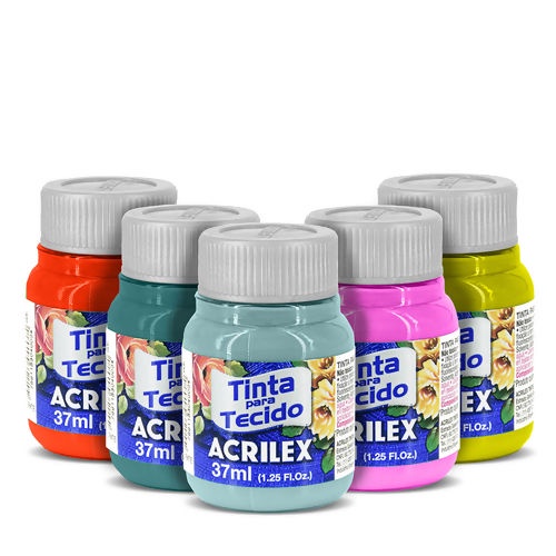 Tinta Tecido Fosca 37ml Acrilex
