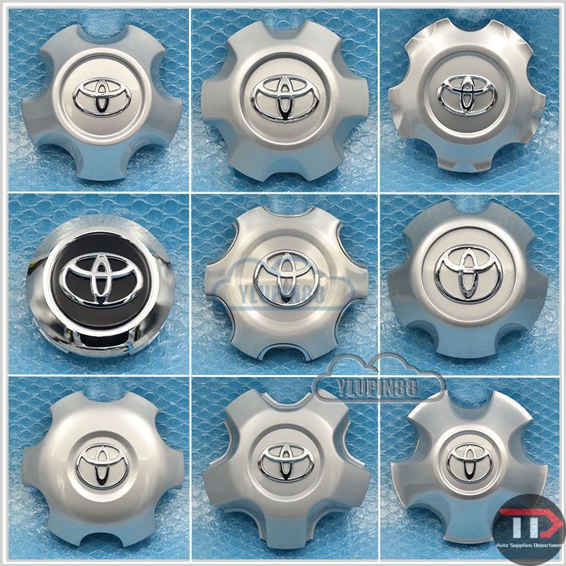 (TD) 1 Peça De Liga Cromo Centro De Roda Hub Cap Hubcaps Caps Tampa Aro Cuidados Acessórios Para Toyota VX TX Land Cruiser Prado GRJ150 VR LX570 LX460 LX470 4000 2700 4700 Camry RAV4