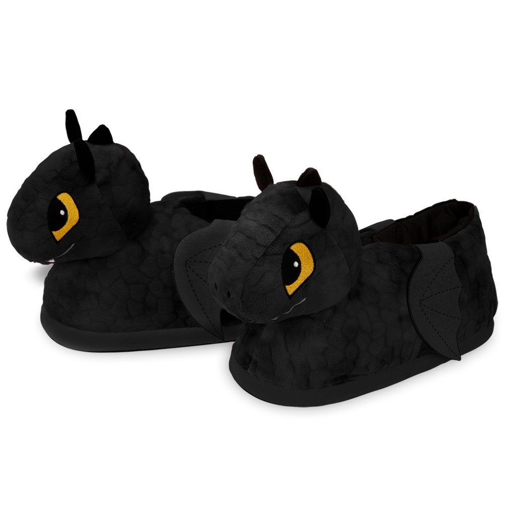 Pantufa 3D Dragão Importway Adulta E Infantil Solado Antiderrapante
