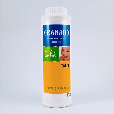 TALCO INFANTIL GRANADO BEBÊ COM 100G