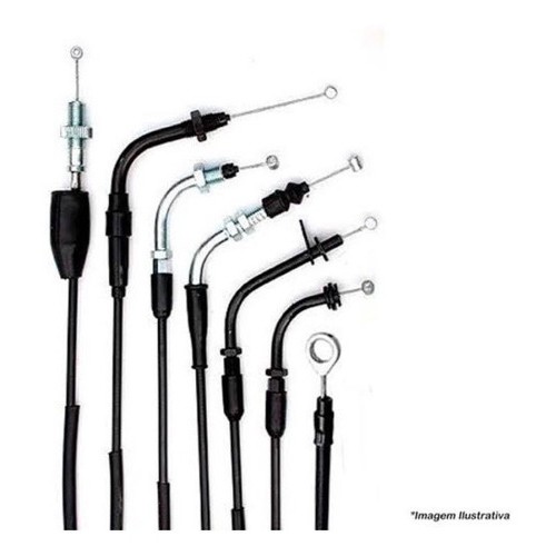 Kit 3 Cabos Falcon Acelerador A + B + cabo Afogador