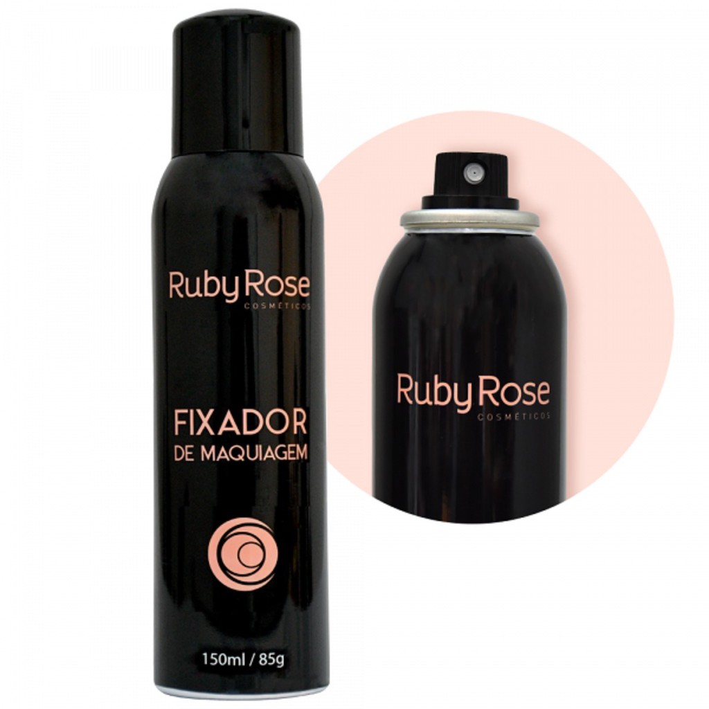 Spray Fixador de Maquiagem Ruby Rose 150ml HB-312