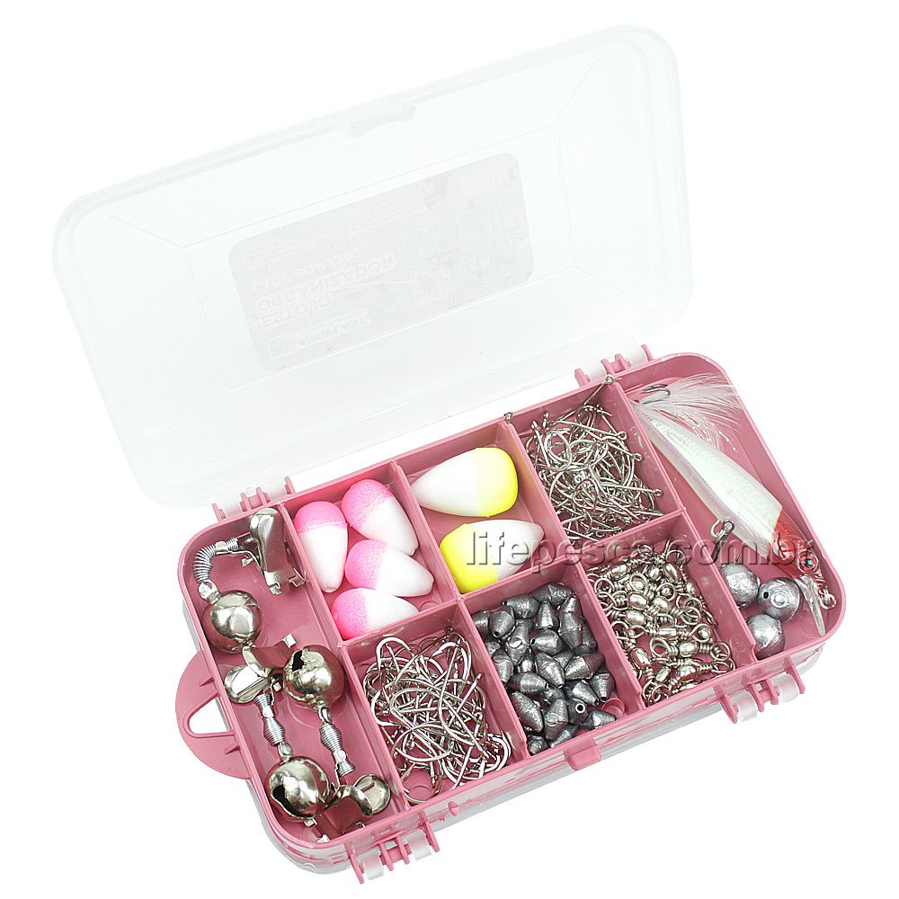 Estojo Organizador Para Pesca 2 Em 1 Lady Box 3202 - Arqplast