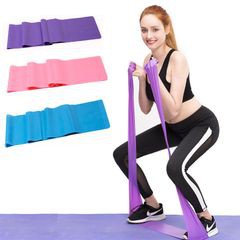 Fitness Faixa Elástica Para Exercício Yoga Alongamento