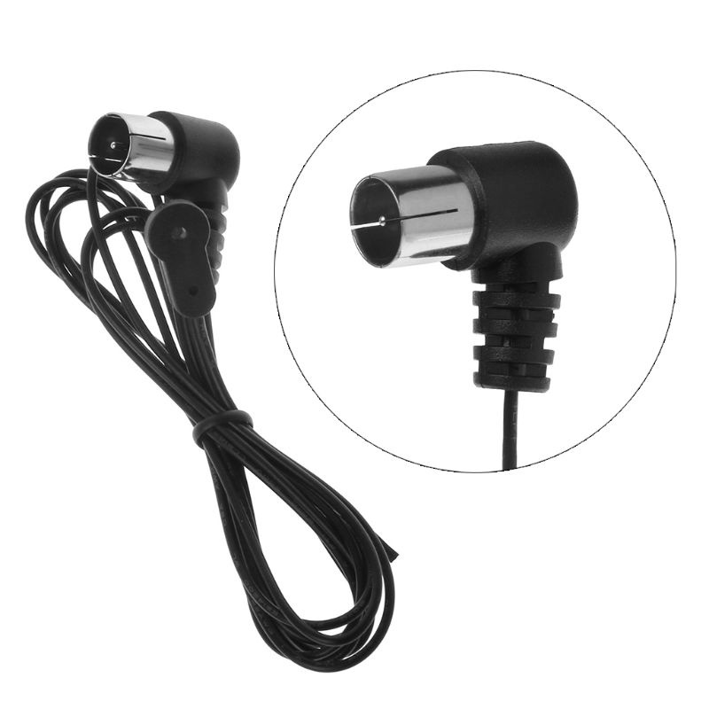 Antena FM Para Receptor Estéreo Interna 75 Ohm UNBAL F Tipo Fio Coaxial