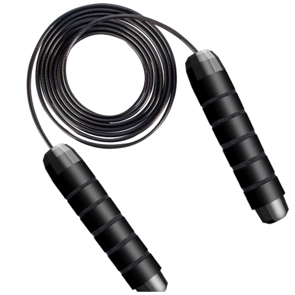 Corda De Pular Crossfit Speed Rope Rolamento 3m  Fisioterapia Exercícios