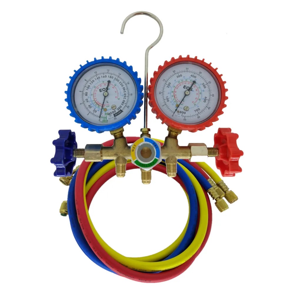 Conjunto Manifold Analogico R22/R407/R410 Mangueira 1,5MT 150cm ?BM560G - EOS