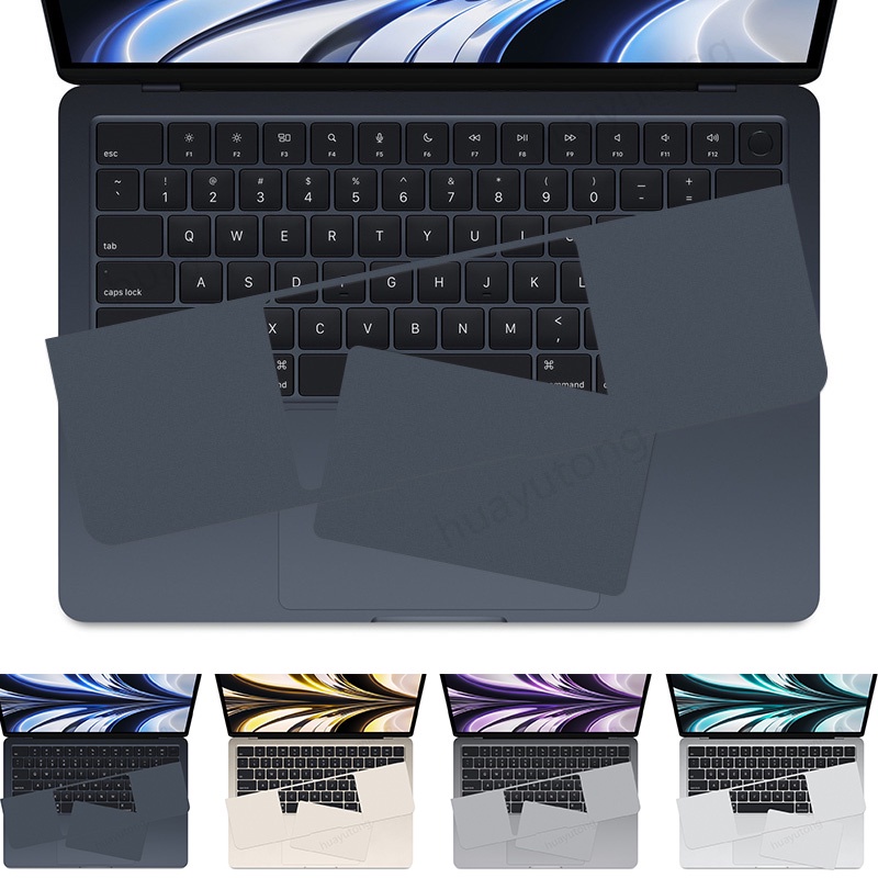 Adesivo Para Palma De Laptop MacBook Air 15 Pro 14 16 M3 2023 M2 13.6 Polegadas A2992 A2918 A2991 A2681 2022 + Tapete Touch & Protetor De Trackpad Filme Prtotect De Pele