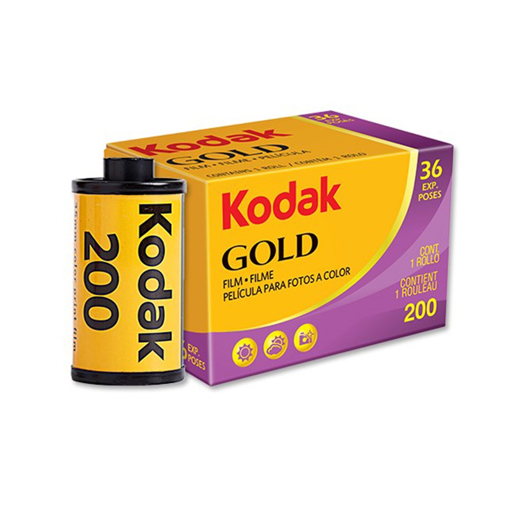 Filme Kodak Gold ISO 200 35mm (36 exposições)