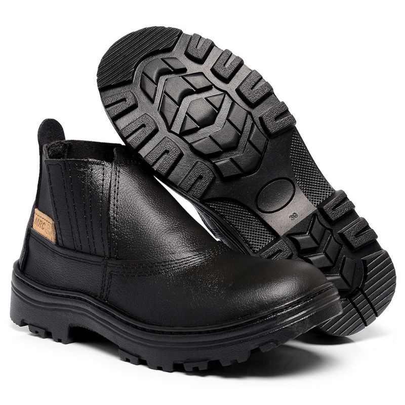 Bota Masculina de Segurança Botina EPI confortável Para Trabalho & Serviço