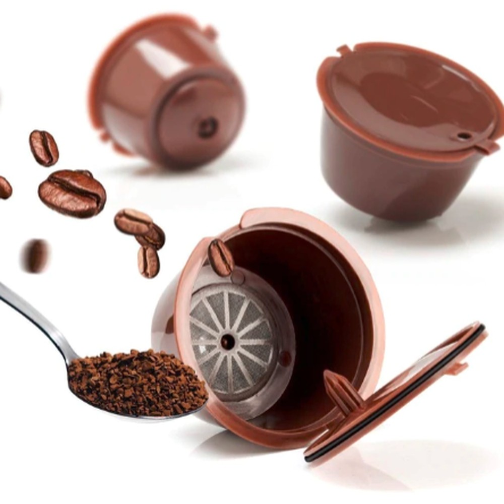 Kit 3 Cápsulas Reutilizável Dolce Gusto Recarregável