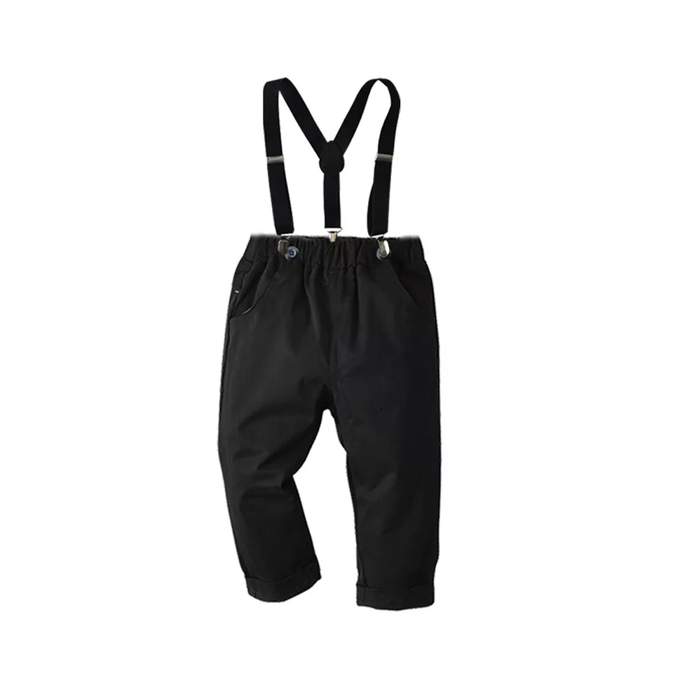 Calça Menino Bebe Esporte Fino com suspensorio 1 a 6 anos