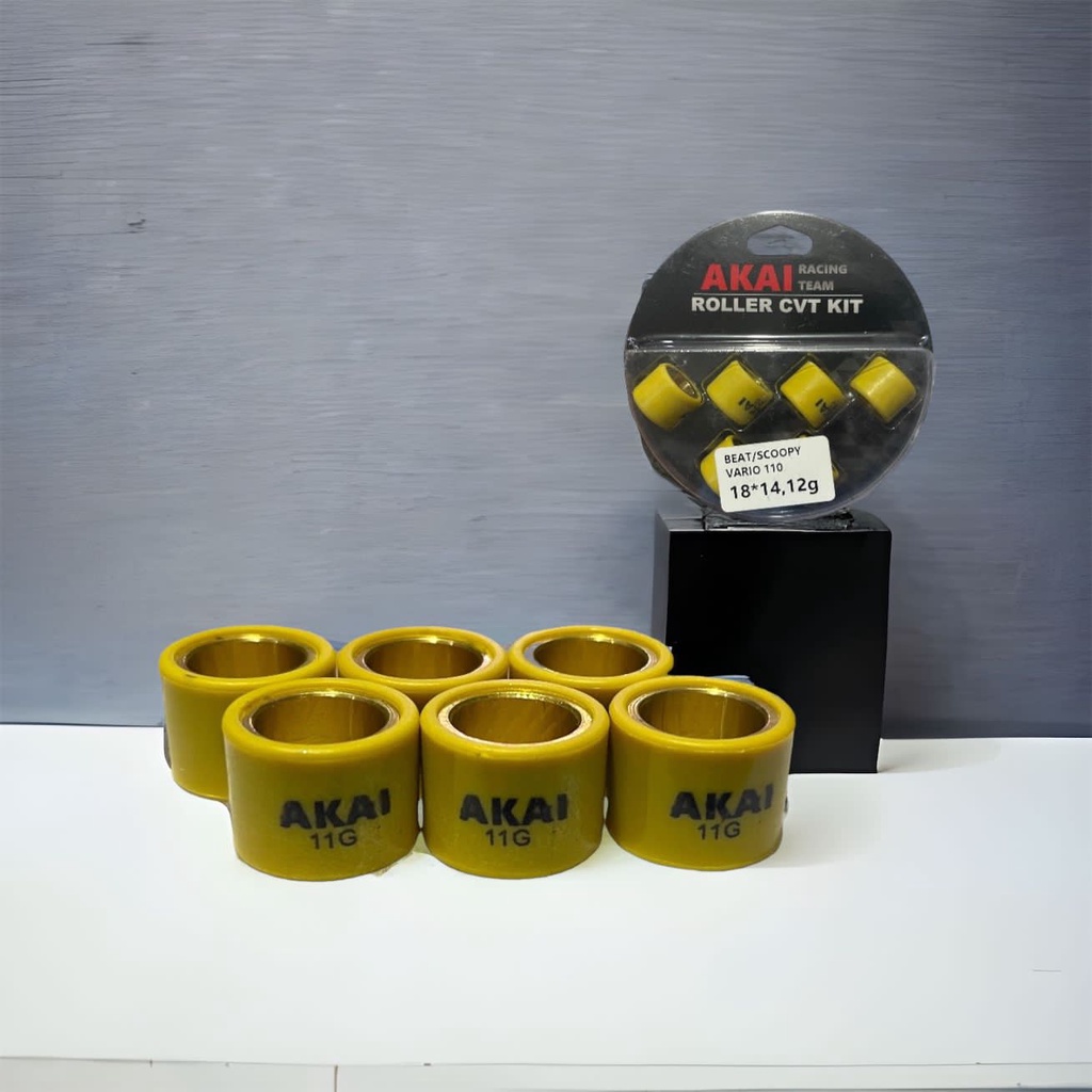 Rolo De Corrida AKAI Original Pronto Para Nmax , Aerox , Pcx , Vario , Beat , Scoopy , Fino , Mio Soul , Xeon E Outras M