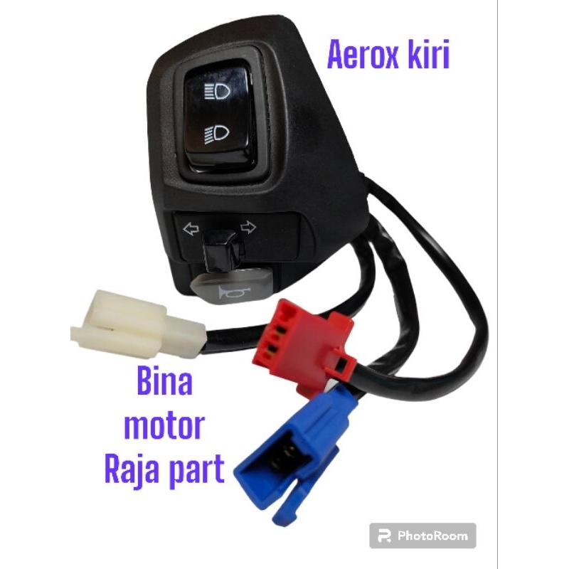 TOMBOL Interruptor Esquerdo Botão De Buzina De aerox sen Luz